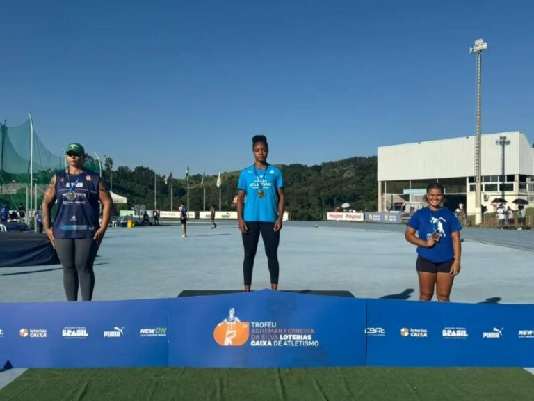 Atleta de Poços sagra se tricampeã de arremesso do peso Notícias de