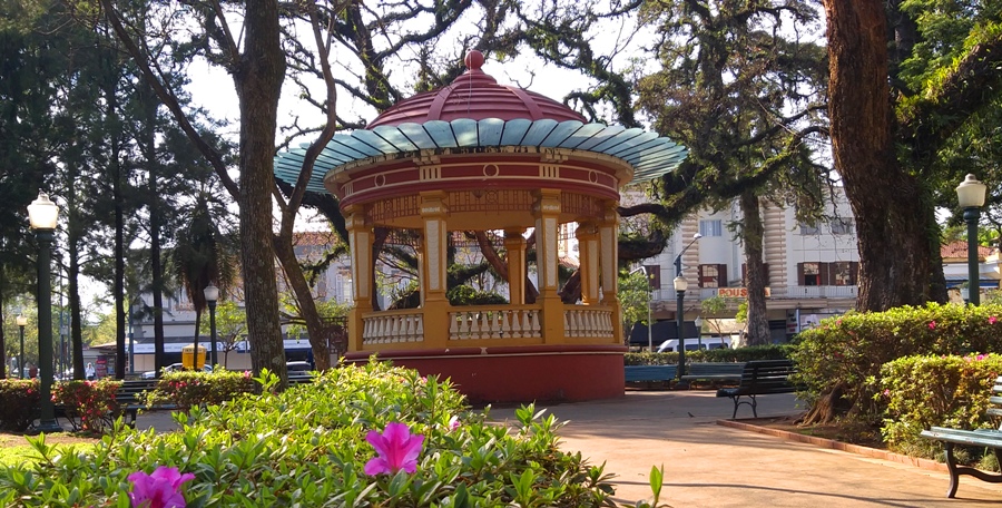 Praças em Poços de Caldas