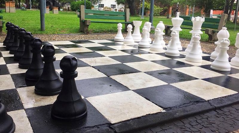 xadrez gigante poços de caldas