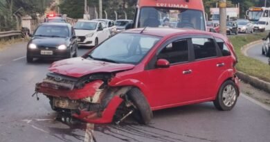 acidente carro avenida vereador edumundo cardillo