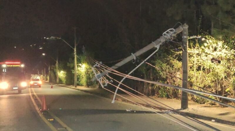 acidente postes puc minas