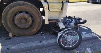 acidente com moto na bianucci