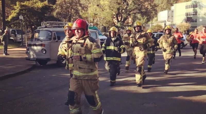 corrida dos bombeiros
