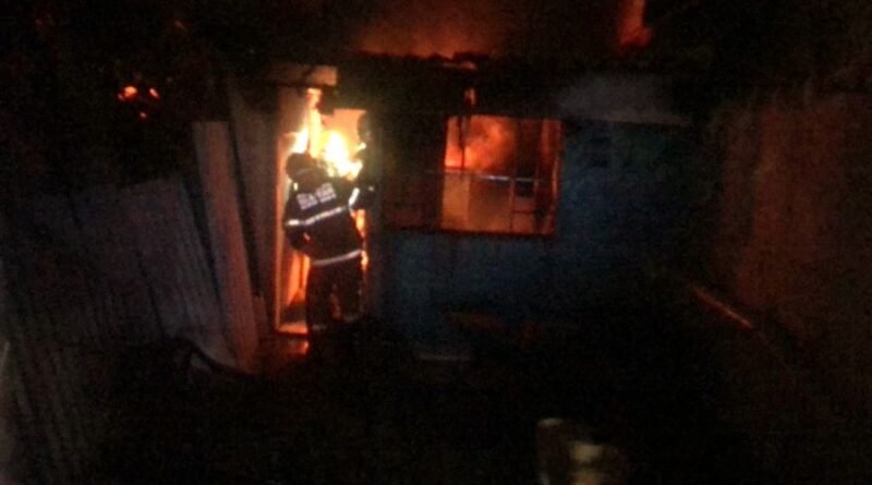 incêndio casa