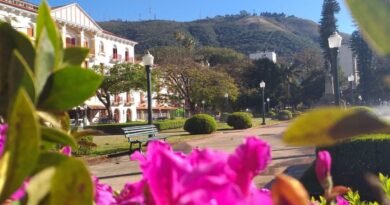 Praça Pedro Sanches - Poços de Caldas - foto Roni Bispo