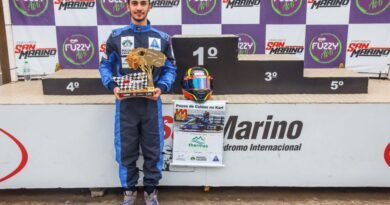 victor bianco piloto de kart