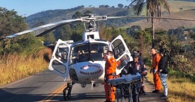 resgate de vitima de acidente na br 267