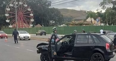 acidente motorista embrigado