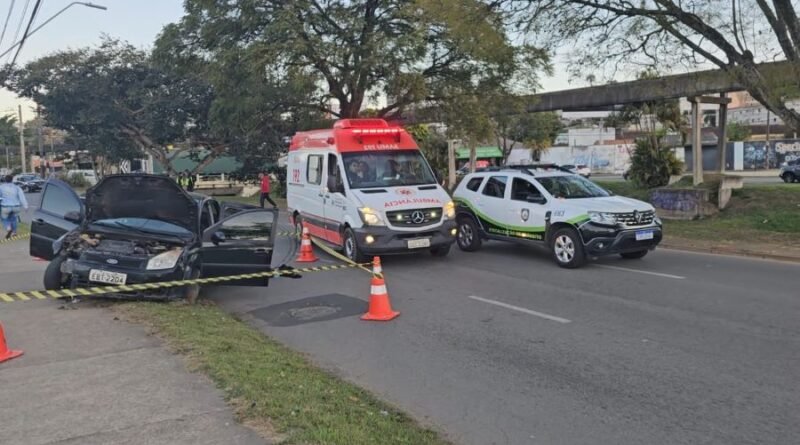 acidente perseguição