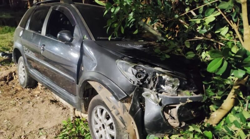 acidente motorista embriagado