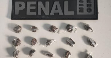 apreende drogas presídio poços