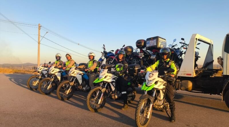 apreensão motos irregulares