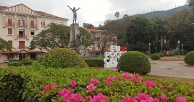 chuva e frio em Poços