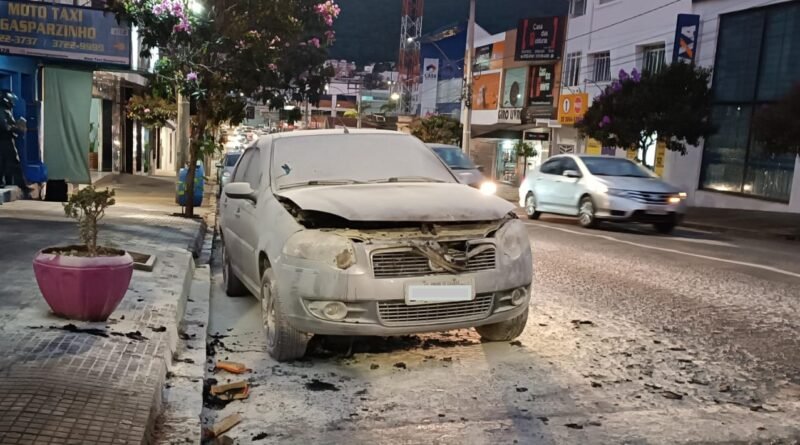 princípio de incêndio