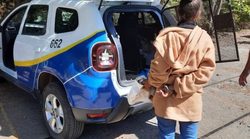 moradora de rua detida