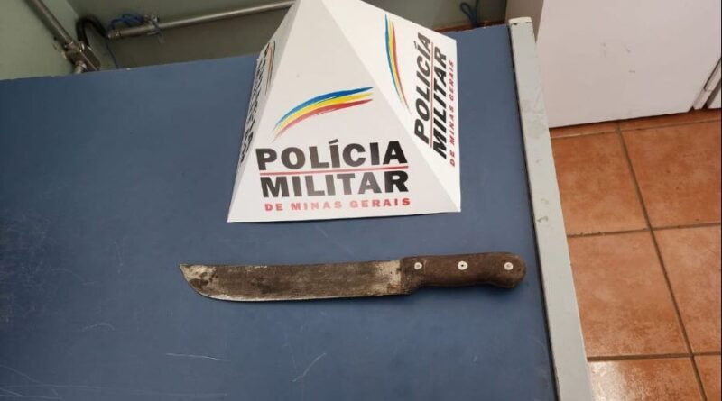 faca apreendida