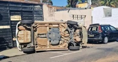 acidente de trânsito em Andradas