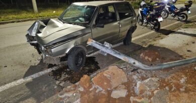 acidente carro mansur frayha