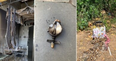 explosão botijão de gás