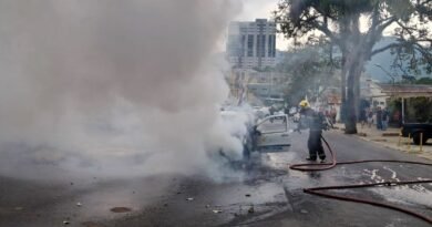 incêndio caminhonete