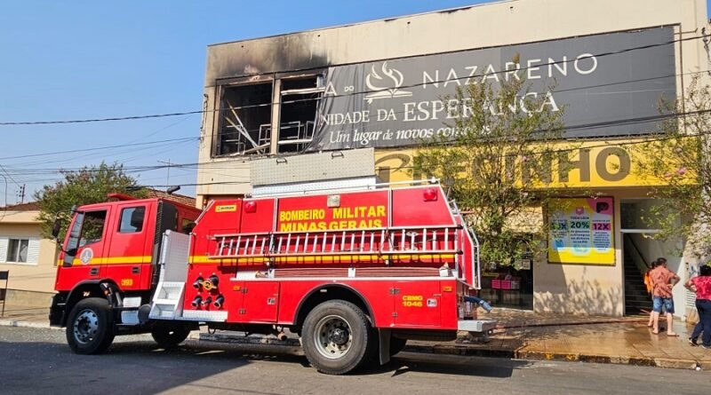 incêndio igreja