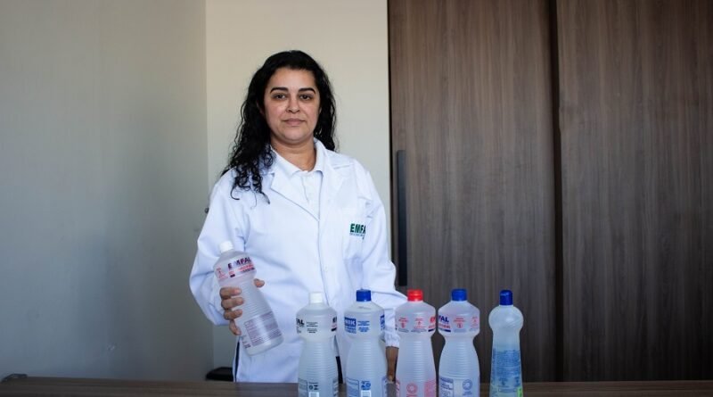 cuidados produtos de limpeza