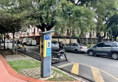 parquímetro de cobrança a zona azul em Poços de Caldas -MG