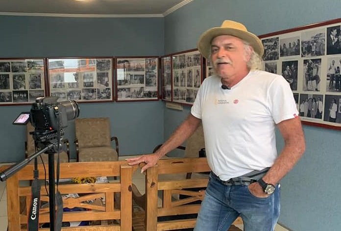 radialista Vinícius de Araújo na Rádio Cultura