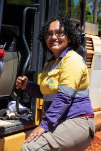 Giovana Oliveira, Operadora da Mineração da Alcoa Poços de Caldas