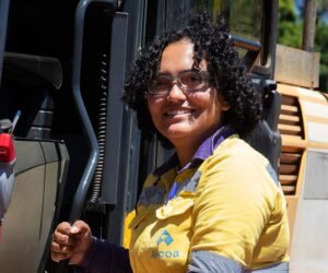 Giovana Oliveira, Operadora da Mineração da Alcoa Poços de Caldas