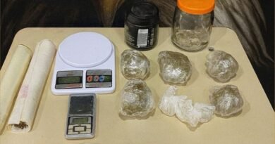 droga apreendida na zona rural de Poços de Caldas pela PM