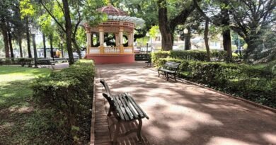 Coreto da Praça Pedro Sanches em Poços de Caldas-MG