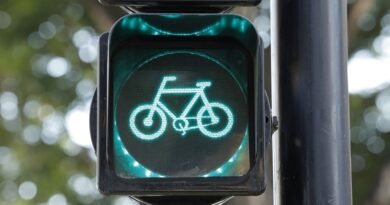 semáforo aberto para bicicletas