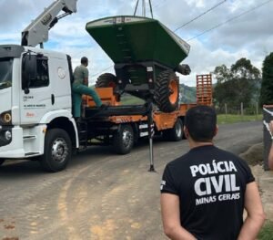 Maquinário avaliado em R$ 100 mil recuperado pela Polícia Civil