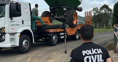 Maquinário avaliado em R$ 100 mil recuperado pela Polícia Civil