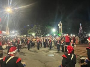 Parada de Natal em Poços de Caldas