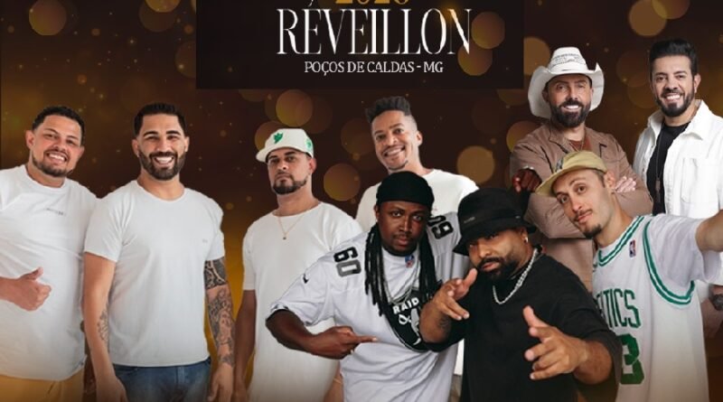 Artistas locais que vão se apresentar no reveillon 2026 em Poços de Caldas- MG