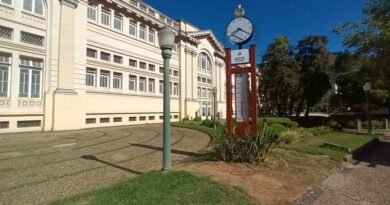 fachada Thermas Antônio Carlos, em Poços de Caldas-MG