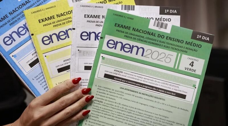 cadernos de prova do enem 2025