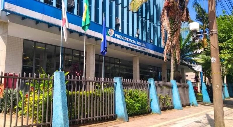 Fachada do Inss em Poços de Caldas-MG