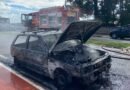 carro incendiado em guaxupé-mg
