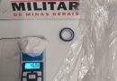 cocaina apreendida com traficante na zona oeste de Poços de Caldas-MG