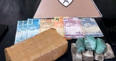 drogas apreendidas durante operação policial na br 459