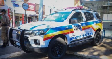 viatura da pm de Andradas-MG