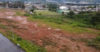 terrenos onde serão construídas as novas unidades habitacionais na zona sul de Poços de Caldas-MG
