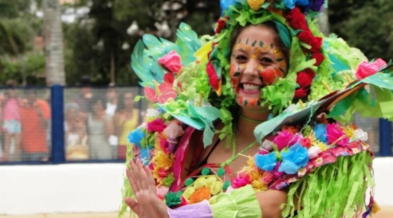 candidata ao concurso banho à fantasia em Poços de Caldas