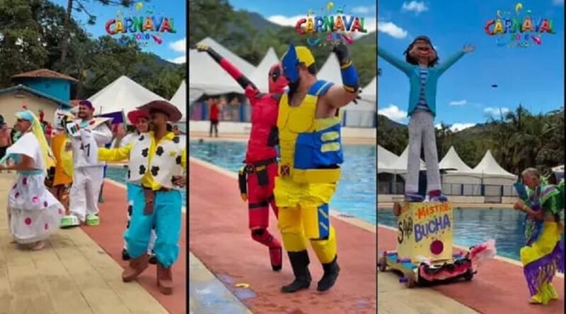 Carnaval 2026: Banho à Fantasia presta homenagens a personalidades no Country Club