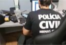 policiais civis durante a operação rastro digital em Cabo Verde-MG