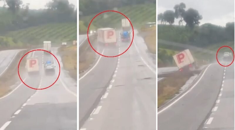 motorista sob influência de cocaína dirigindo perigosamente na Fernão Dias, em Pouso Alegre-MG