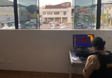 Ponto de Apoio da PM no Mercado Municipal de Poços de Caldas-MG